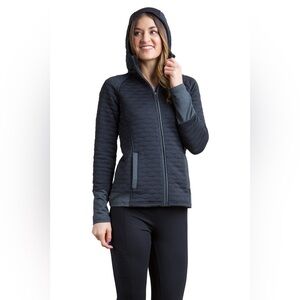 NWoT Exofficio Charcoal Quilted Puffer Jacket